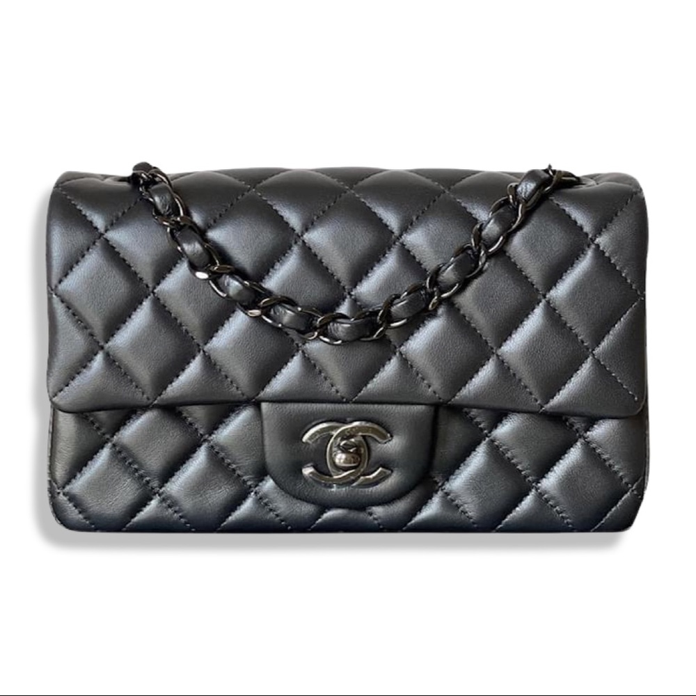 FULL SET - CHANEL Mini Classic Handbag (“So Black” - 21B)